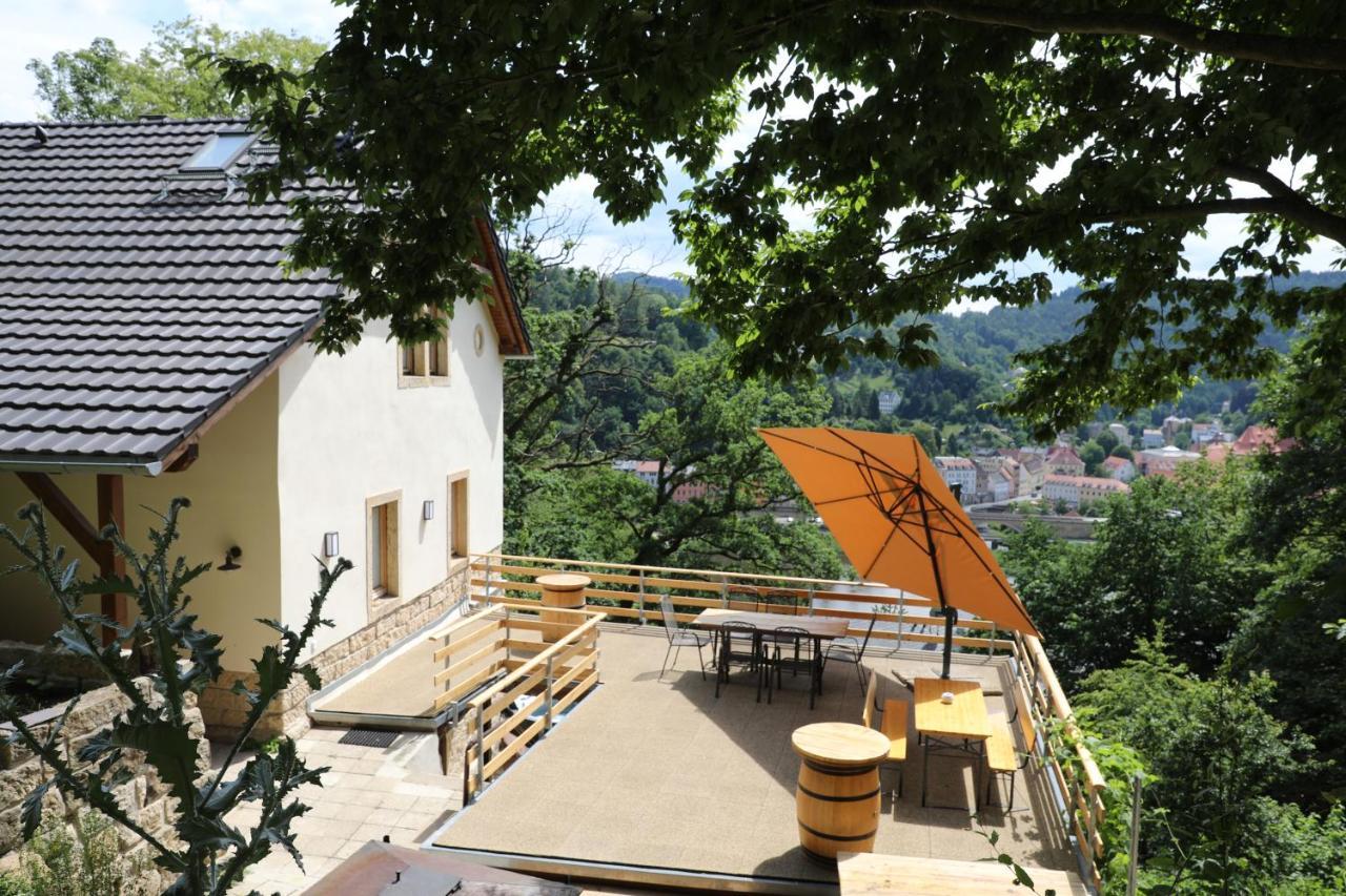 Luxusboofe - Ferienhaus Am Lilienstein Apartment เคอนิกชไตน์ อัน แดร์ เอลเบอ ภายนอก รูปภาพ